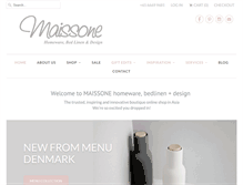 Tablet Screenshot of maissone.com